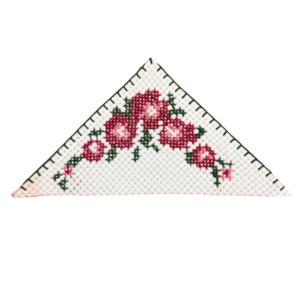 Embroidered bookmark
