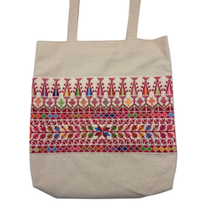 Embroidered Tote Bag