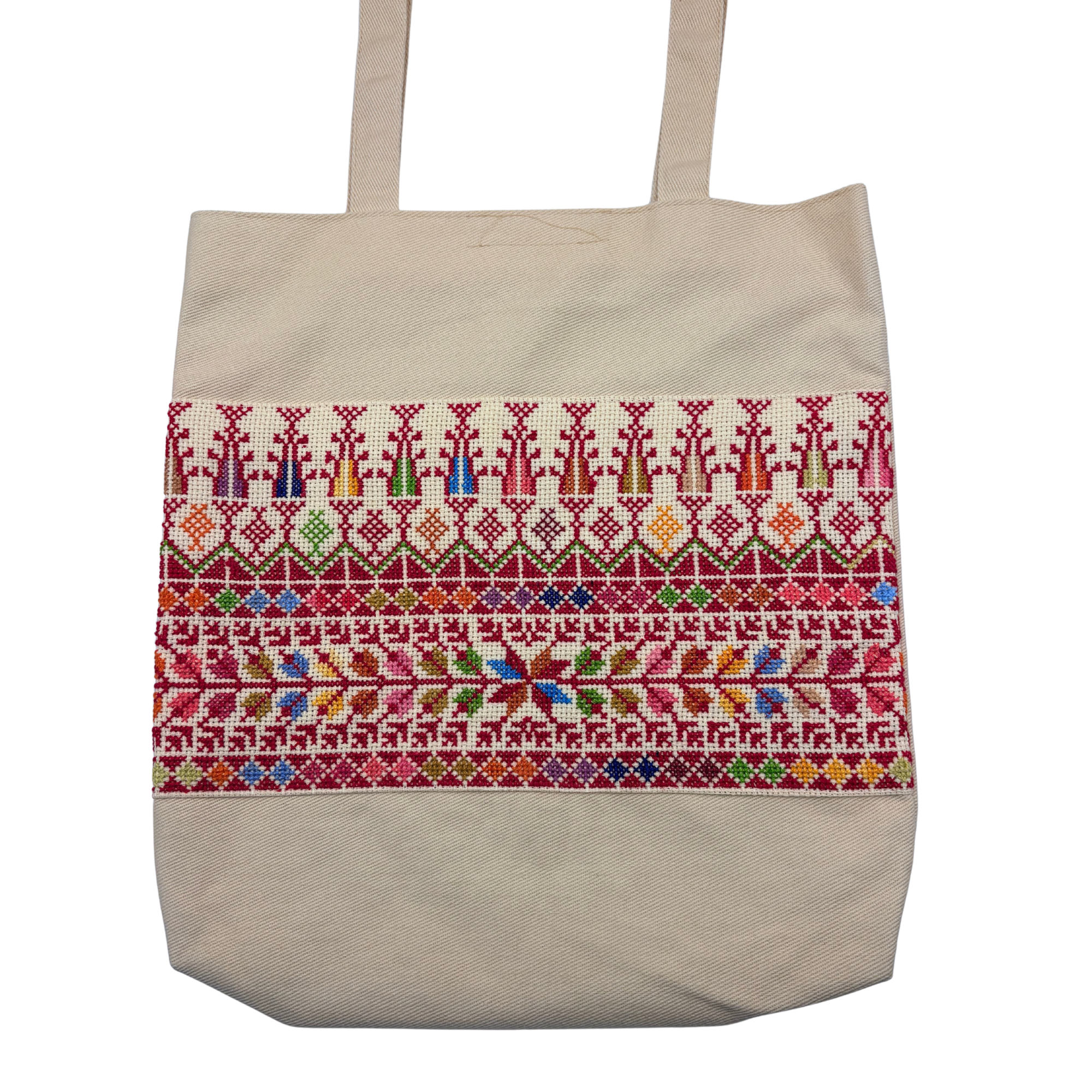 Embroidered Tote Bag