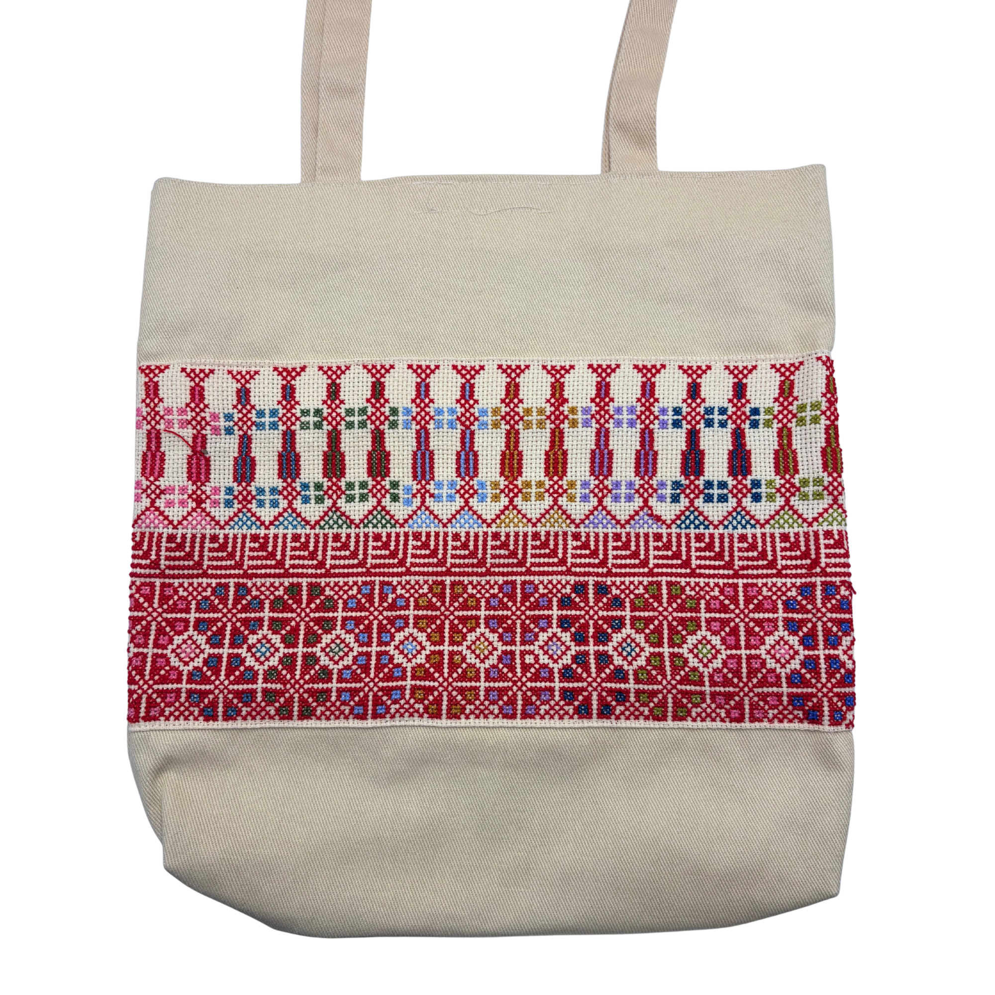 Embroidered Tote Bag