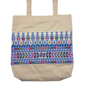 Embroidered Tote Bag