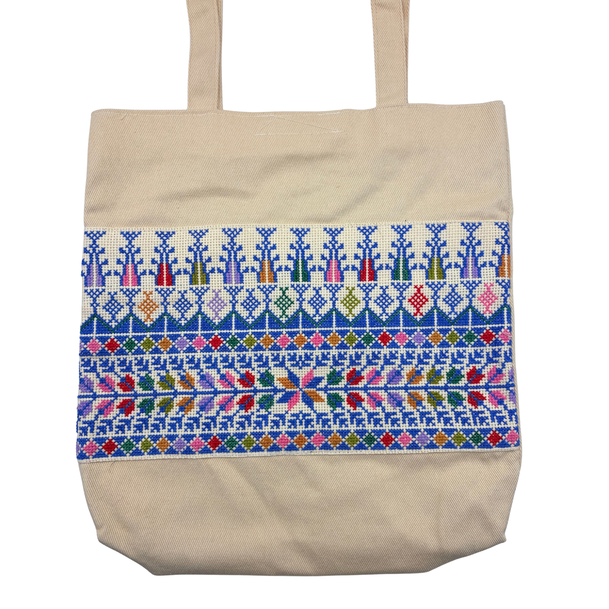 Embroidered Tote Bag