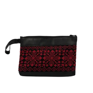 Embroidered Wristlet