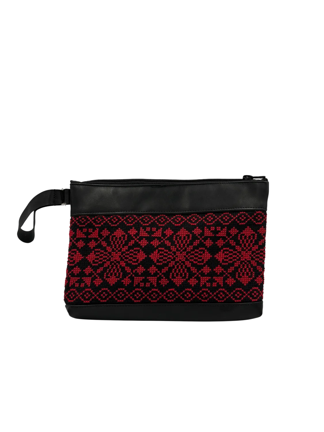 Embroidered Wristlet
