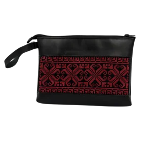 Embroidered Wristlet