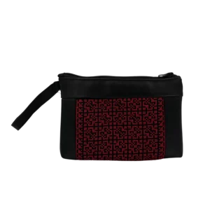 Embroidered Wristlet