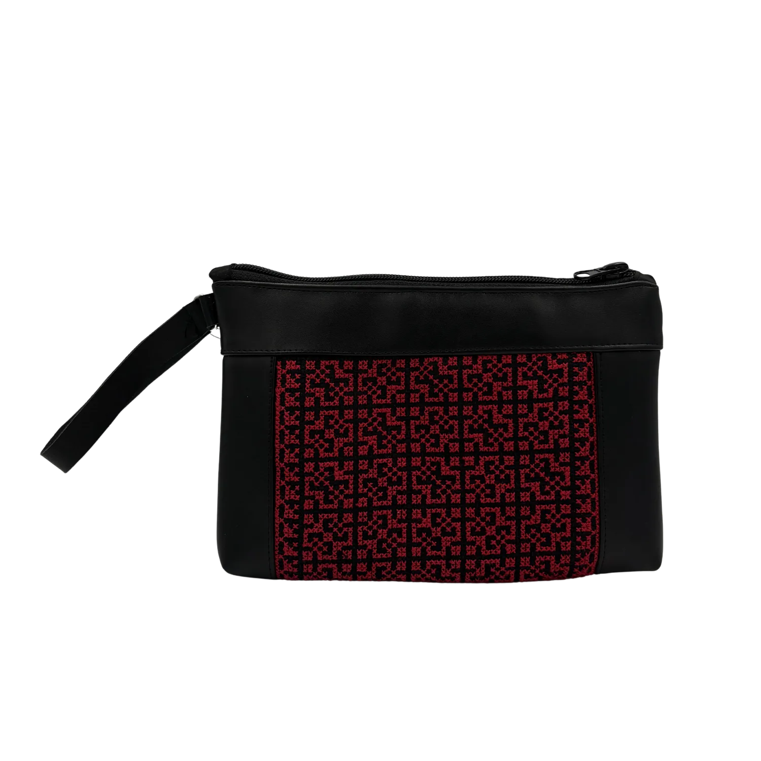 Embroidered Wristlet