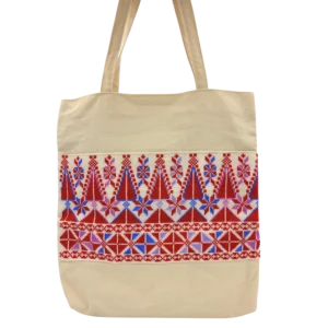 Embroidered Tote Bag