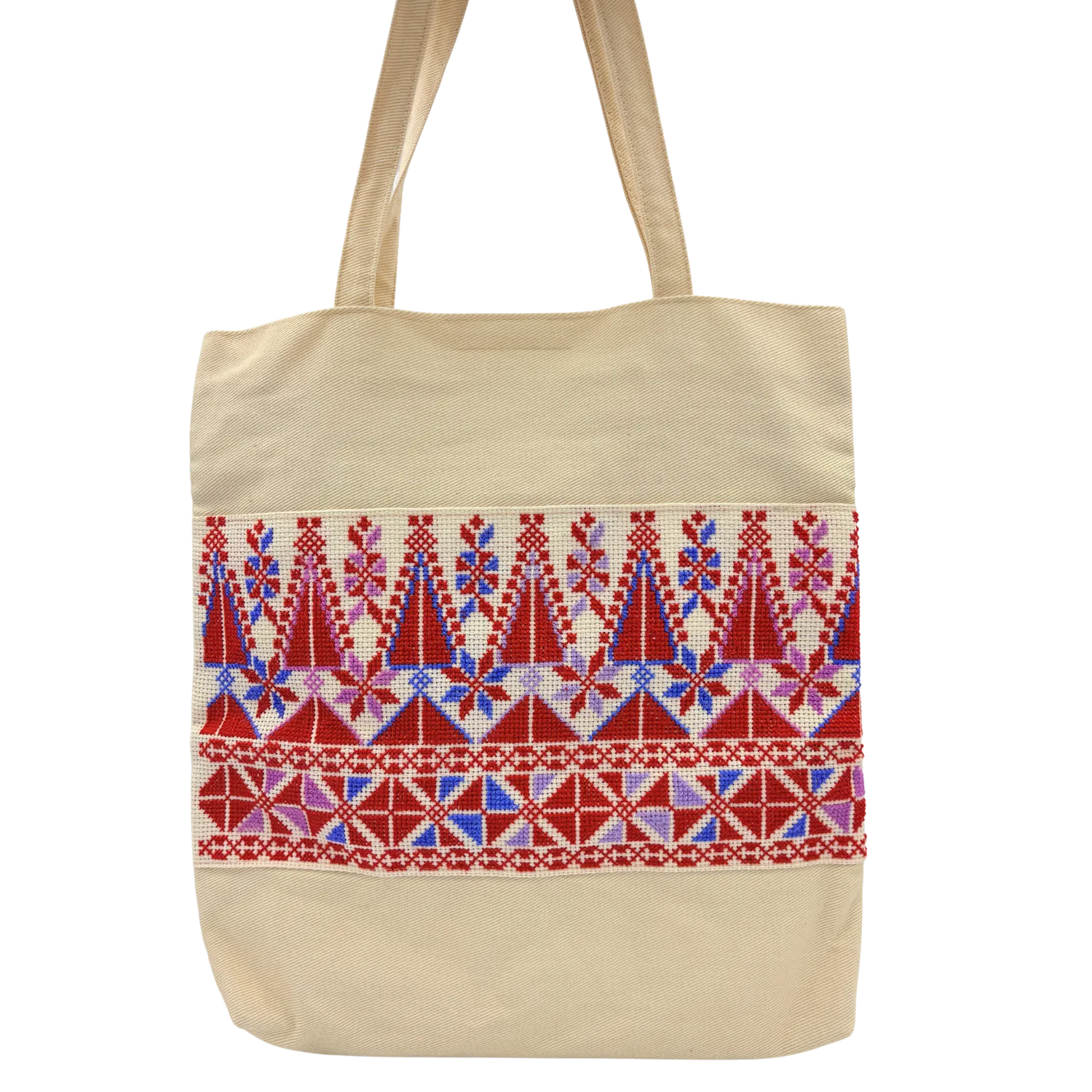 Embroidered Tote Bag