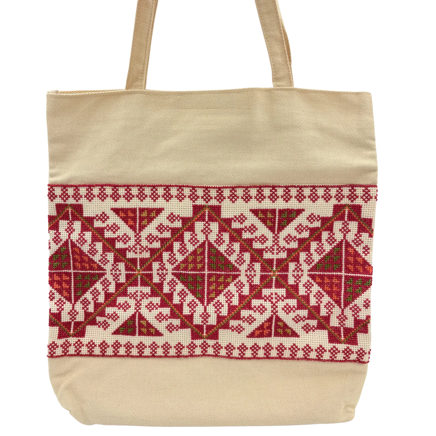Embroidered Tote Bag