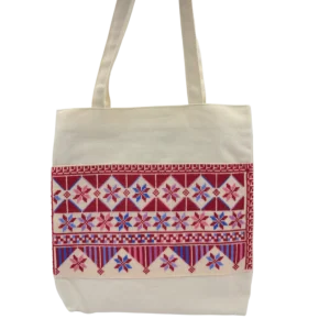 Embroidered Tote Bag