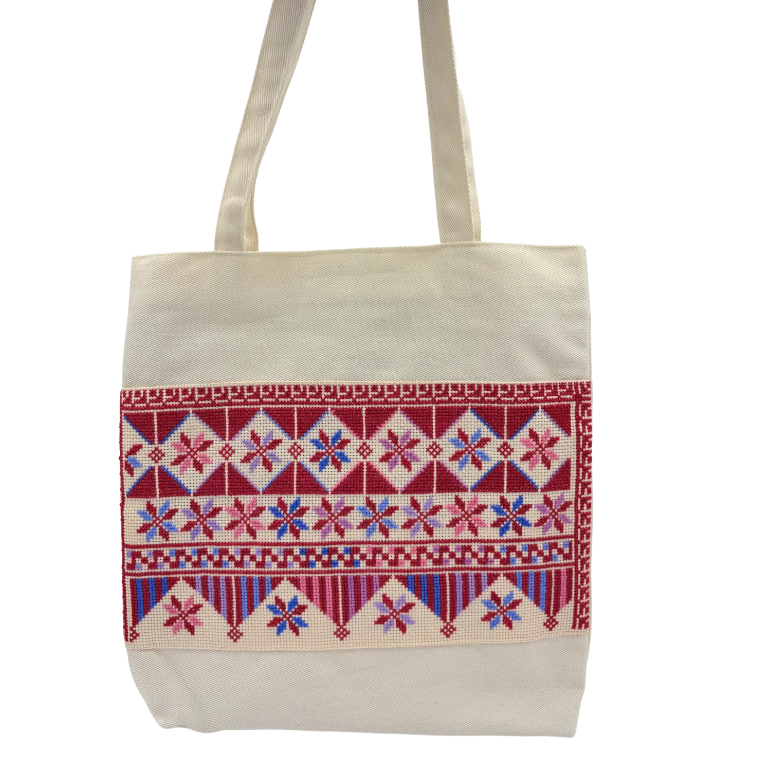 Embroidered Tote Bag