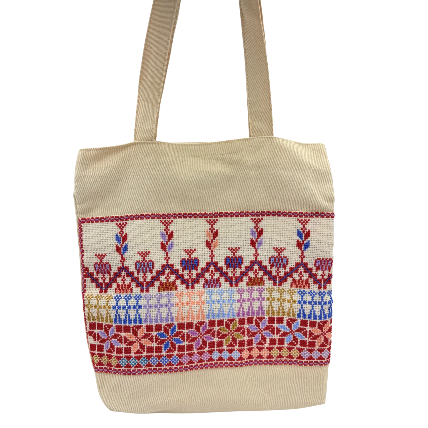Embroidered Tote Bag