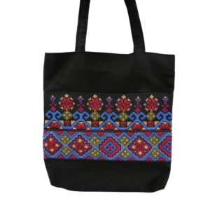 Embroidered Tote Bag