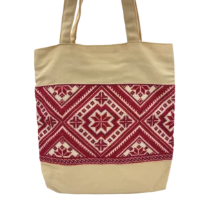 Embroidered Tote Bag