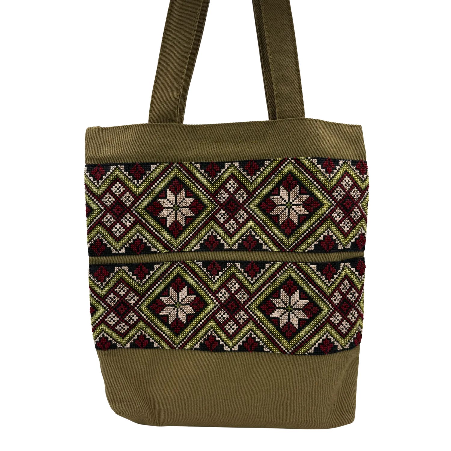 Embroidered Tote Bag