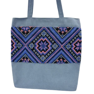 Embroidered Tote Bag