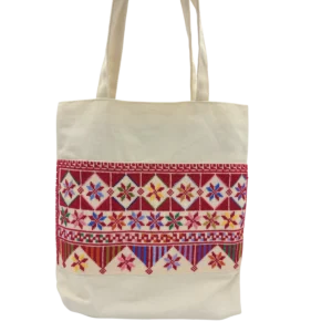 Embroidered Tote Bag