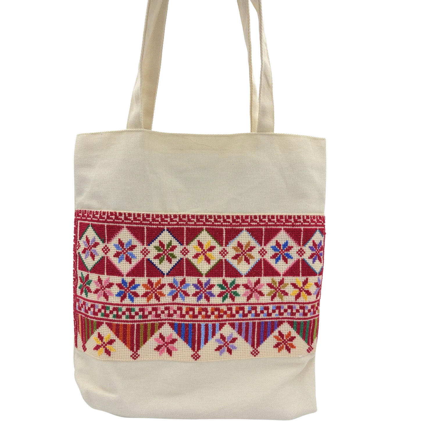 Embroidered Tote Bag