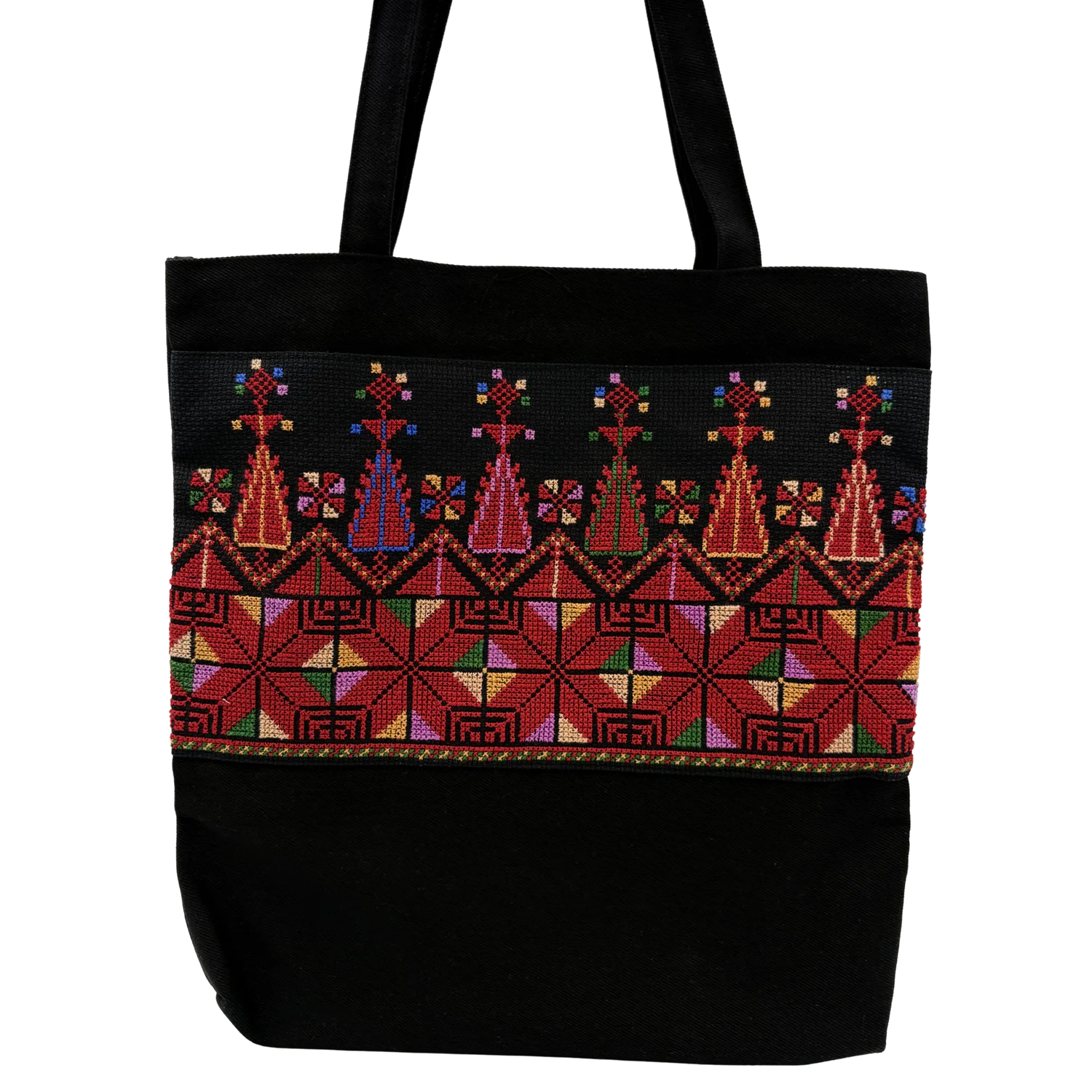 Embroidered Tote Bag