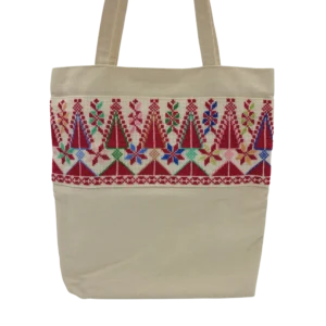 Embroidered Tote Bag