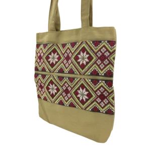 Embroidered Tote Bag