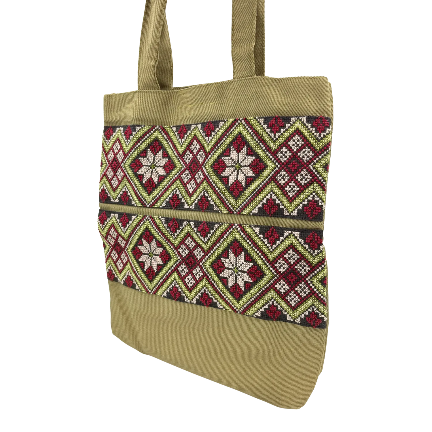 Embroidered Tote Bag