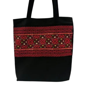Embroidered Tote Bag