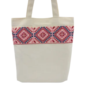 Embroidered Tote Bag