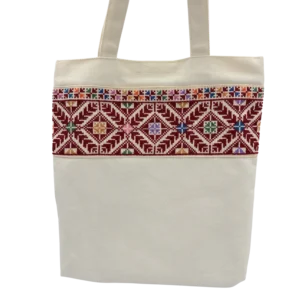 Embroidered Tote Bag