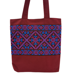Embroidered Tote Bag