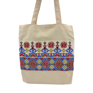 Embroidered Tote Bag