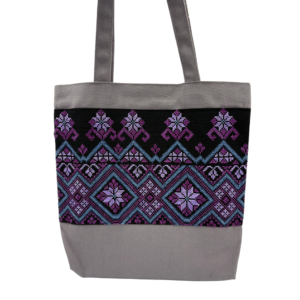 Embroidered Tote Bag