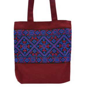 Embroidered Tote Bag