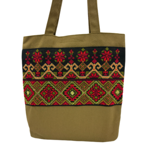 Embroidered Tote Bag