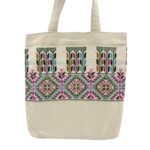 Embroidered Tote Bag