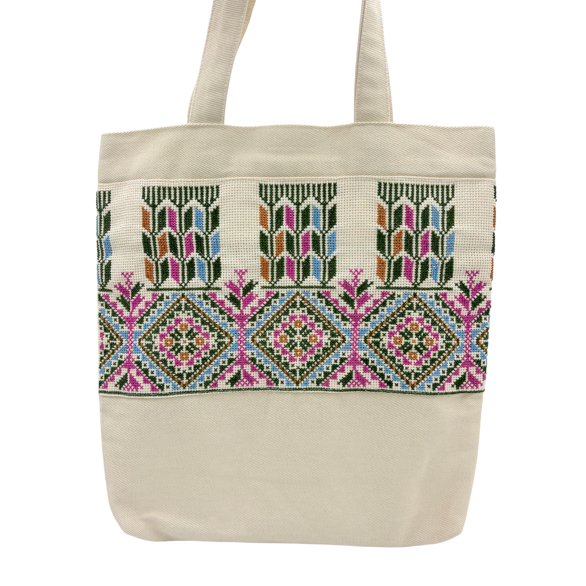 Embroidered Tote Bag